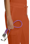 Warm Sunrise - Women's Mid Rise Drawstring Straight Leg – Regular (View 3)