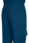 Caribbean - Men's Zip Fly Drawstring Scrub Pants (View 3)