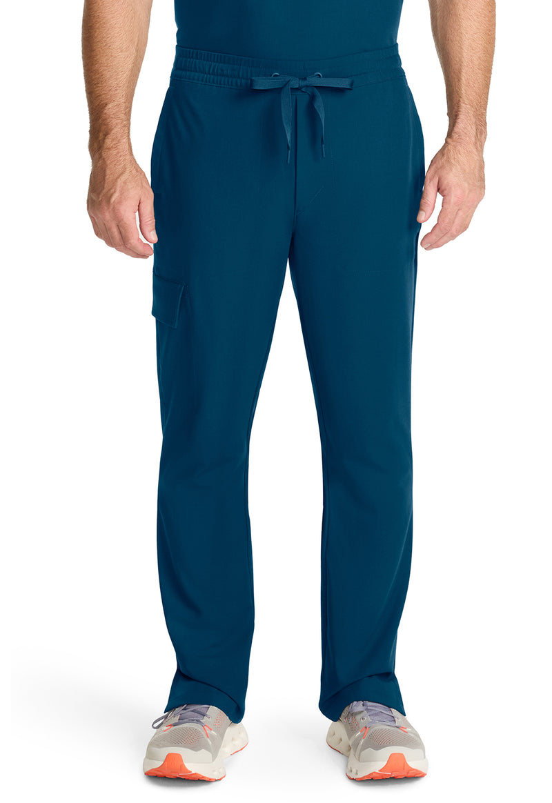 Caribbean - Healing Hands Quest Men Scrub Pants - Front View