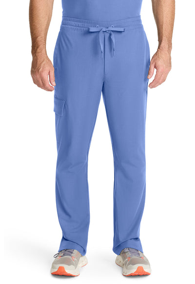 Men's Zip Fly Drawstring Scrub Pants
