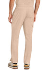 Desert Taupe - Healing Hands Quest Men Scrub Pants - Back View