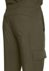 Olive - Men's Zip Fly Drawstring Scrub Pants (View 3)