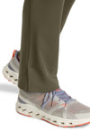 Olive - Men's Zip Fly Drawstring Scrub Pants (View 4)
