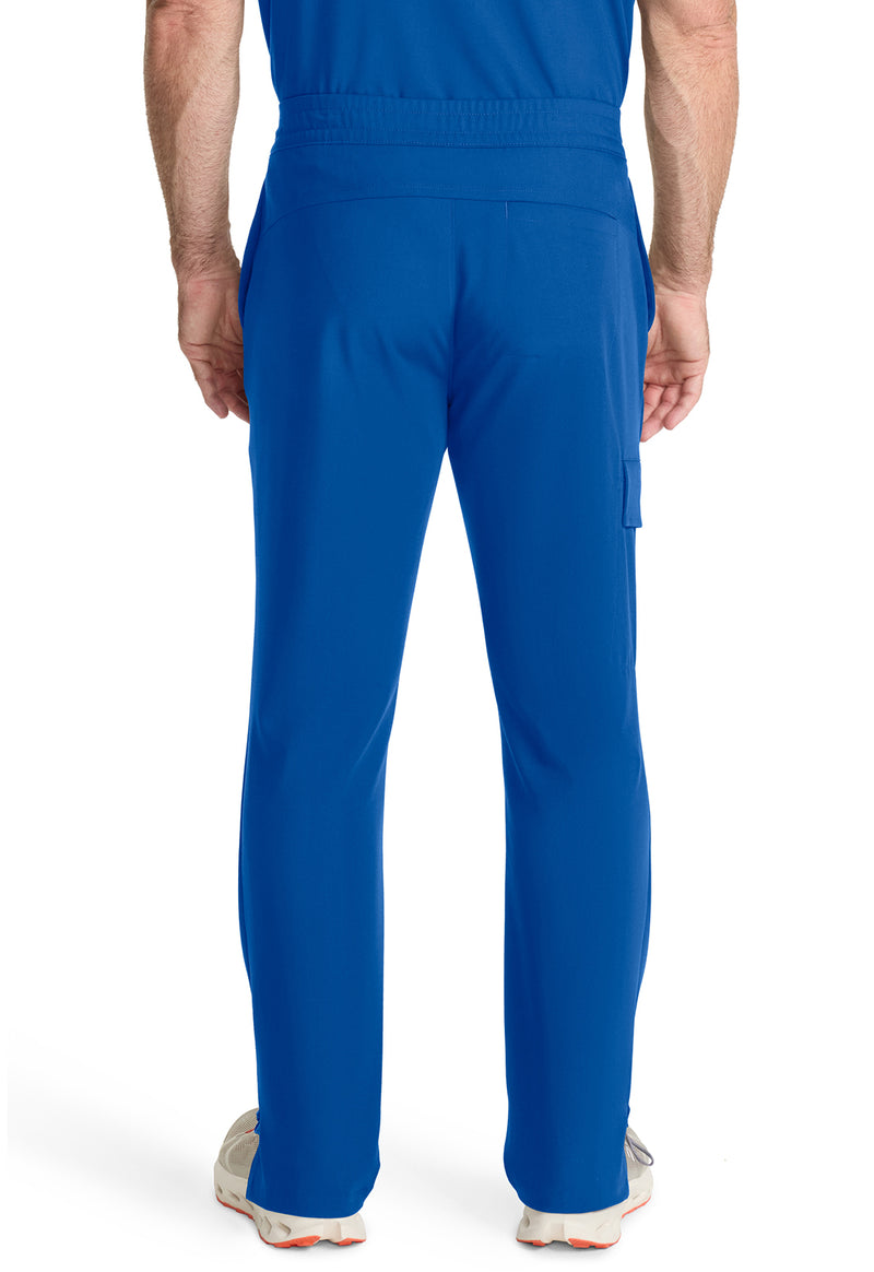 Royal - Healing Hands Quest Men Scrub Pants - Back View