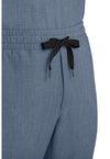 Twilight Blue - Men's Zip Fly Drawstring Scrub Pants (View 2)