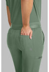 Acadia Green - Women's Mid Rise Jogger (View 3)