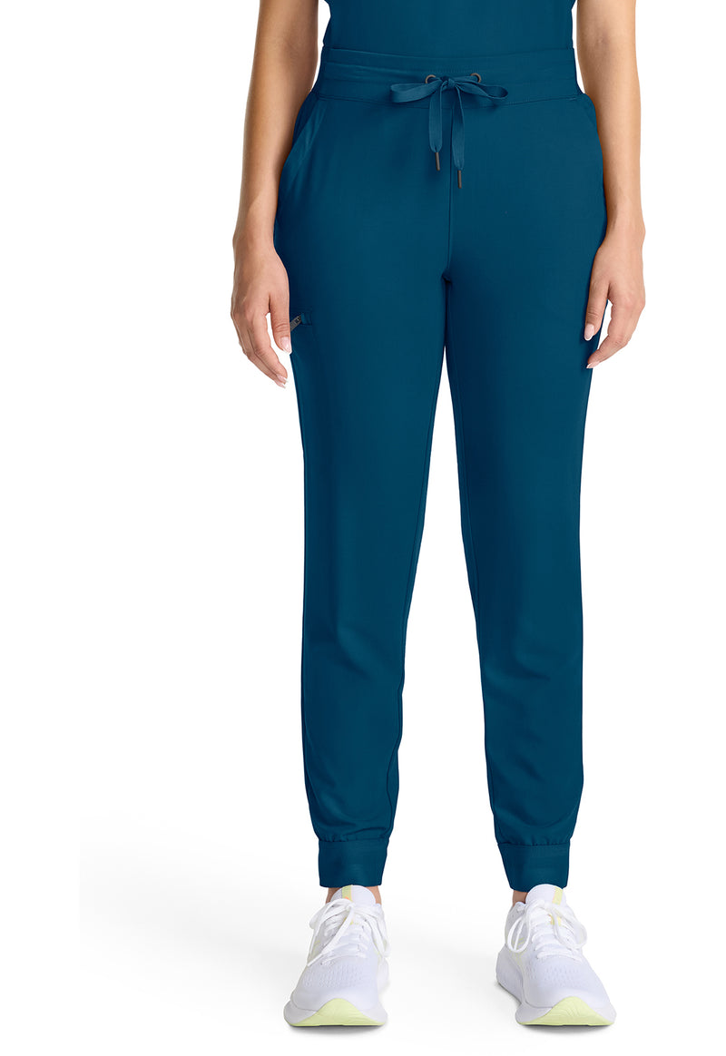 Caribbean - Healing Hands Quest Women Scrub Pants - Front View