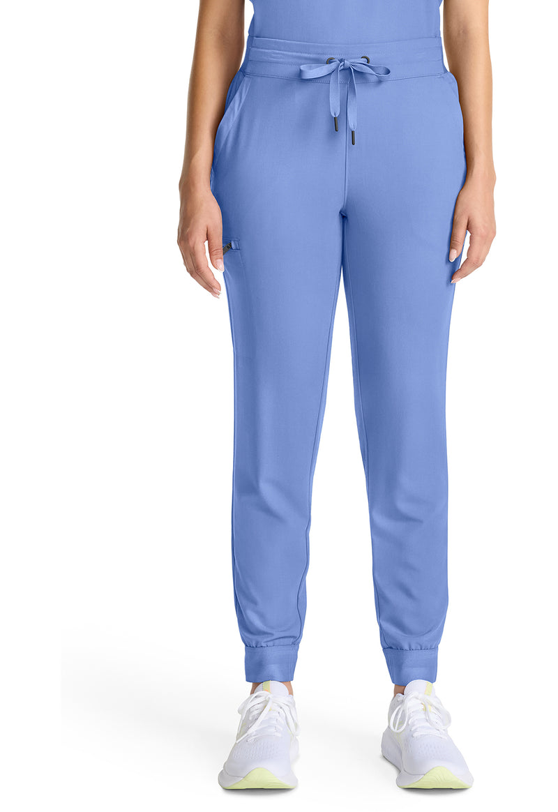 CEIL - Healing Hands Quest Women Scrub Pants - Front View