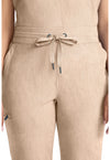 Desert Taupe - Women's Mid Rise Jogger (View 3)