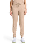 Desert Taupe - Healing Hands Quest Women Scrub Pants - Front View