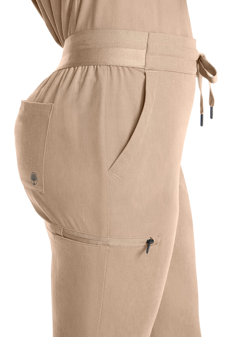 Desert Taupe - Women's Mid Rise Jogger (View 4)
