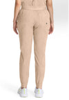 Desert Taupe - Healing Hands Quest Women Scrub Pants - Back View