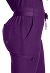Eggplant - Women's Mid Rise Jogger (View 2)