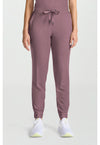 Elderberry - Healing Hands Quest Women Scrub Pants - Front View
