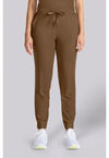 French Brown - Healing Hands Quest Women Scrub Pants - Front View