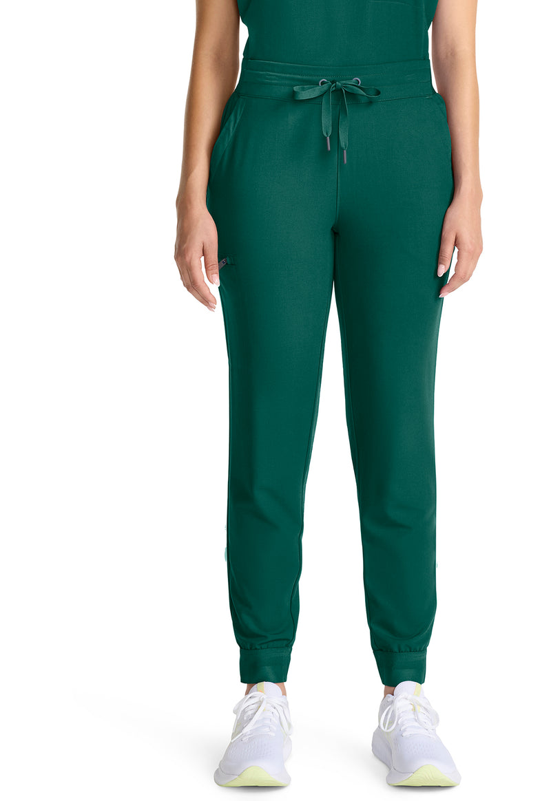 Hunter - Healing Hands Quest Women Scrub Pants - Front View