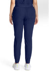 Navy - Healing Hands Quest Women Scrub Pants - Back View