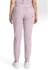 Pink Pearl - Healing Hands Quest Women Scrub Pants - Back View