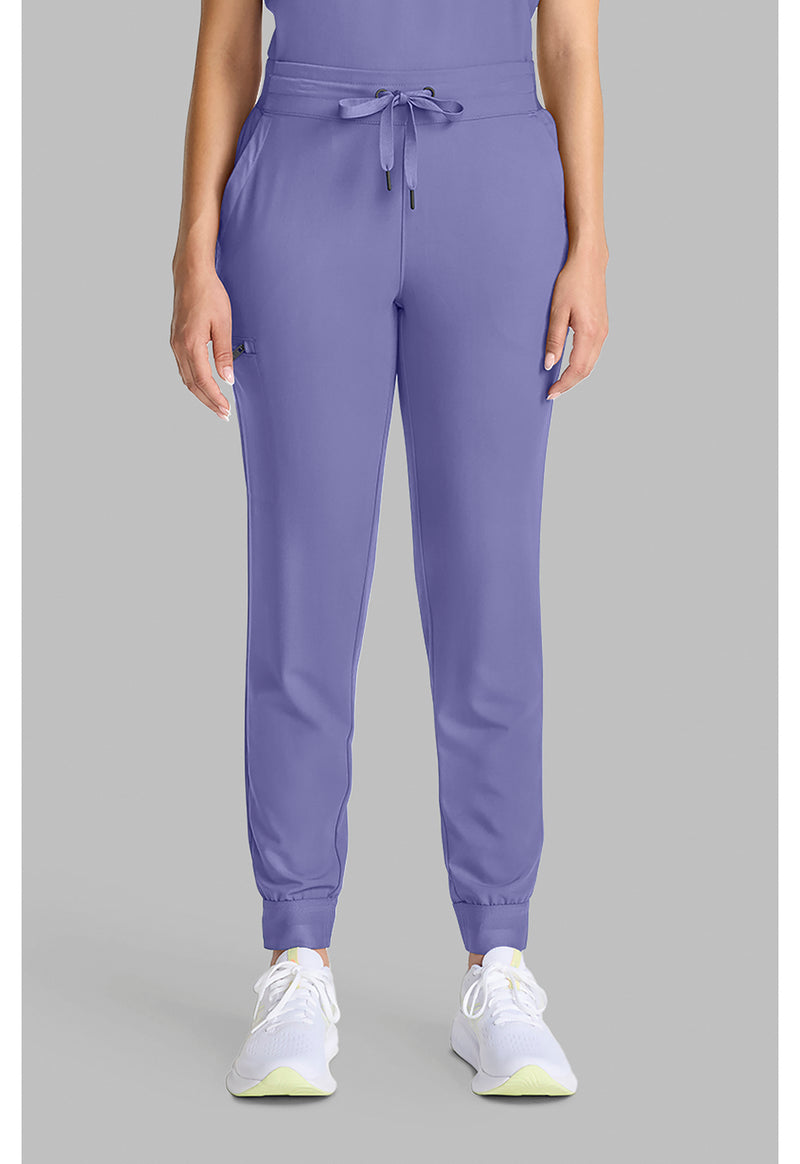 Persian Violet - Healing Hands Quest Women Scrub Pants - Front View