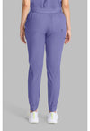 Persian Violet - Healing Hands Quest Women Scrub Pants - Back View