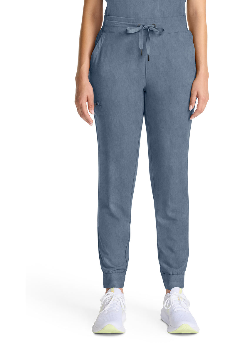 Twilight Blue - Healing Hands Quest Women Scrub Pants - Front View