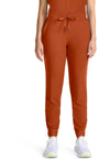 Warm Sunrise - Healing Hands Quest Women Scrub Pants - Front View