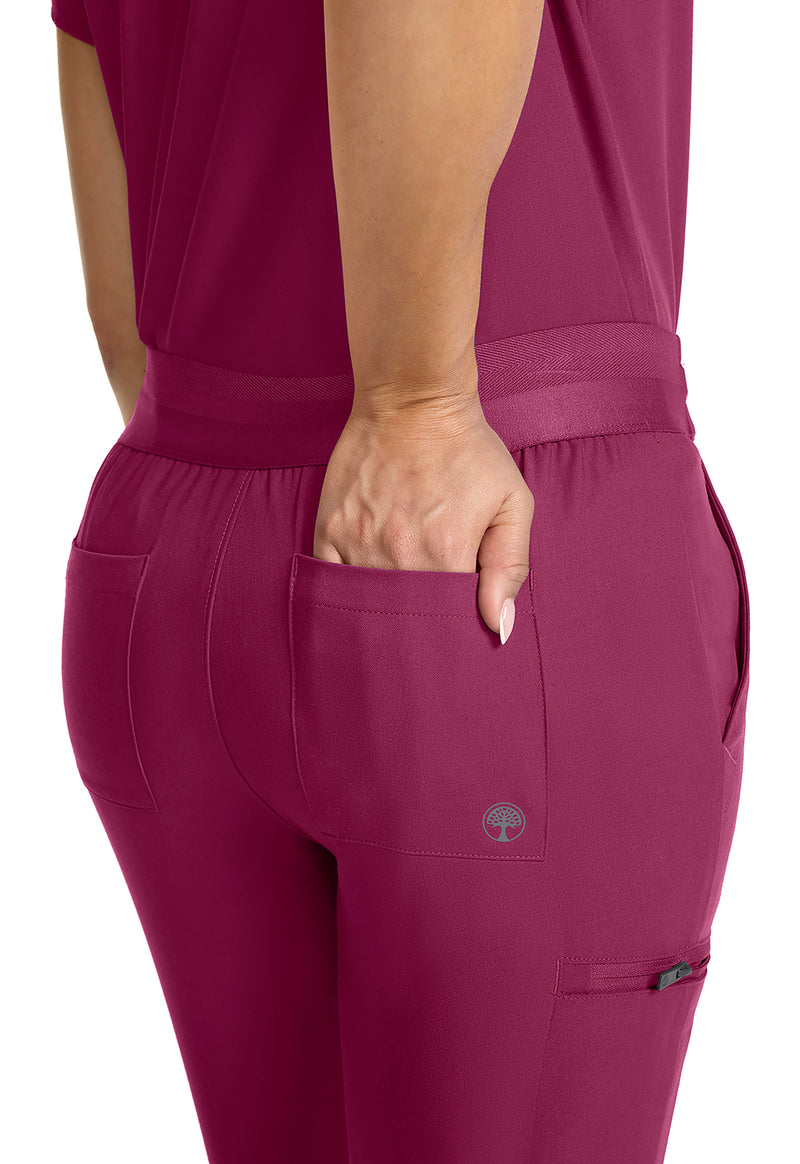 Wine - Women's Mid Rise Jogger (View 2)