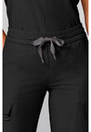 Black - Drawstring Pants – Petite (View 2)