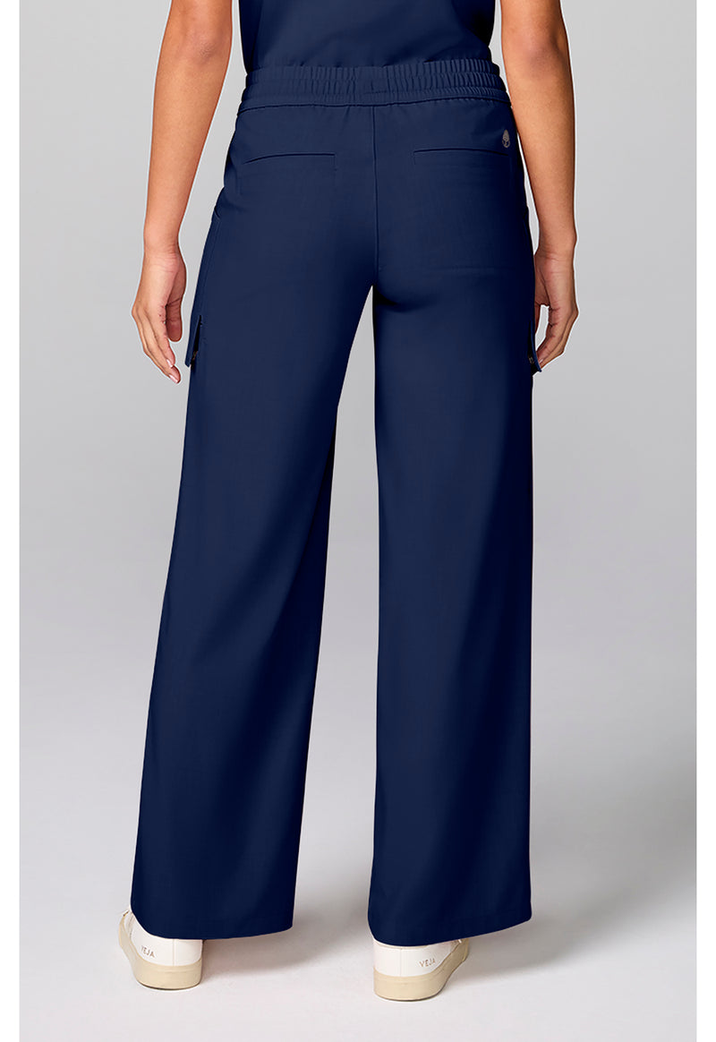 Navy - Drawstring Pants – Regular (Back)