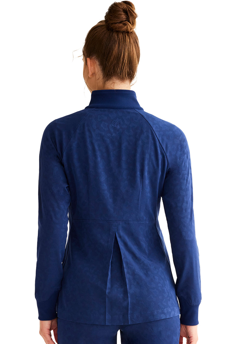 navy - Devon Jacket (Back)