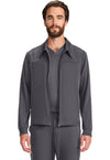 Pewter - Men's Zip Front Jacket