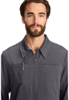 Pewter - Men's Zip Front Jacket (View 2)