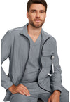 heather ash - Men's Zip Front Utility Jacket (View 2)
