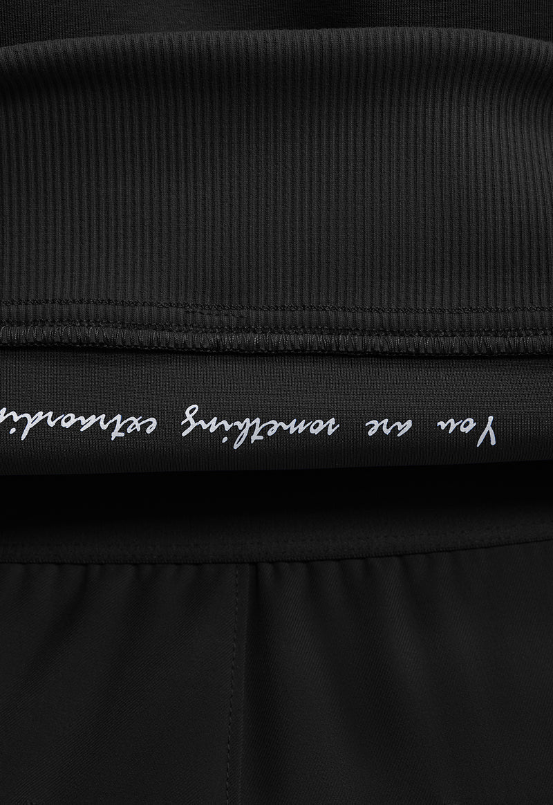 BLACK - Men's Zip Front Knit Jacket (View 4)