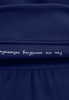 Navy - Men's Zip Front Knit Jacket (View 4)