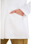 white - Fable 31" Lab Coat (View 3)