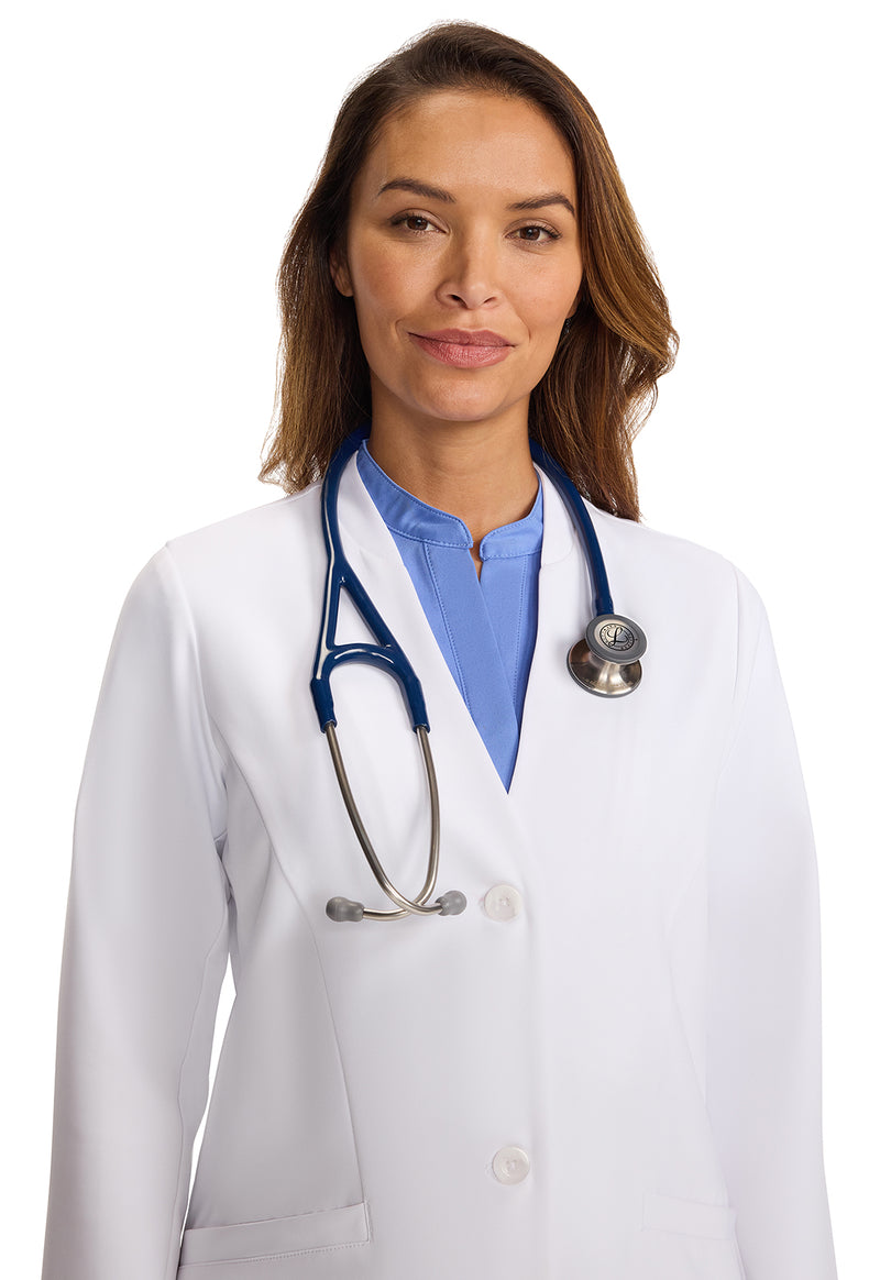 WHITE - Women's 34" Lab Coat (View 4)