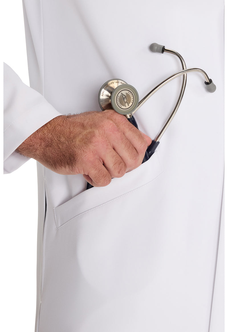 white - Men's 36" Lab Coat (View 2)