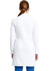 white - Womens 6-Pocket Dental Lab Coat (Back)