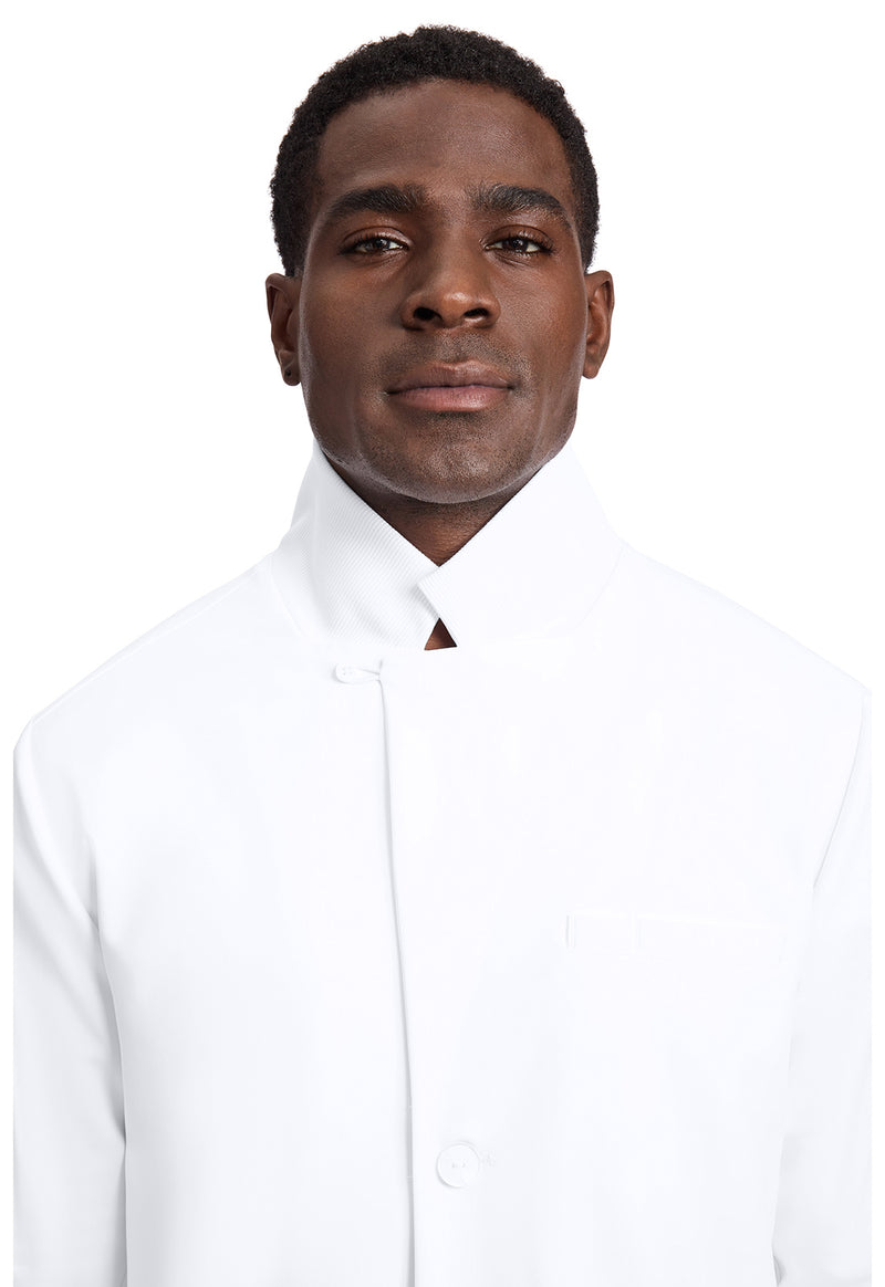 white - Men's 6-Pocket Dental Lab Coat (View 2)