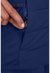 navy - Khloe Quilted Vest (View 3)
