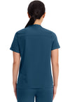 Caribbean - Healing Hands Works Women Scrub Top - Back View