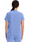CEIL - Healing Hands Works Women Scrub Top - Back View