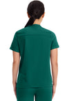 Hunter - Healing Hands Works Women Scrub Top - Back View