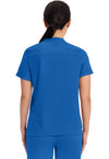 Royal - Healing Hands Works Women Scrub Top - Back View