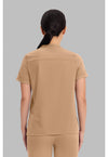 Sand Dunes - Healing Hands Works Women Scrub Top - Back View