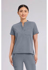 Trade Winds - Healing Hands Works Women Scrub Top - Front View