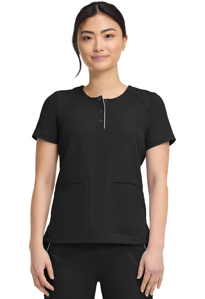Women's Crew Neck Scrub Top