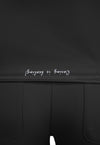 BLACK - Women's Crew Neck Scrub Top (View 2)