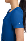 Royal - Women's Crew Neck Scrub Top (View 3)